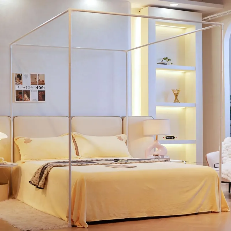 Canopy Bed Frame Metal Queen - Premium Canopy Bed Frame Post for