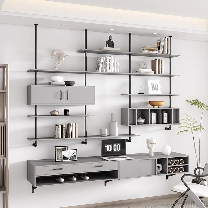 Modern Solid Wood Floating Des - Tables ulasan dan harga