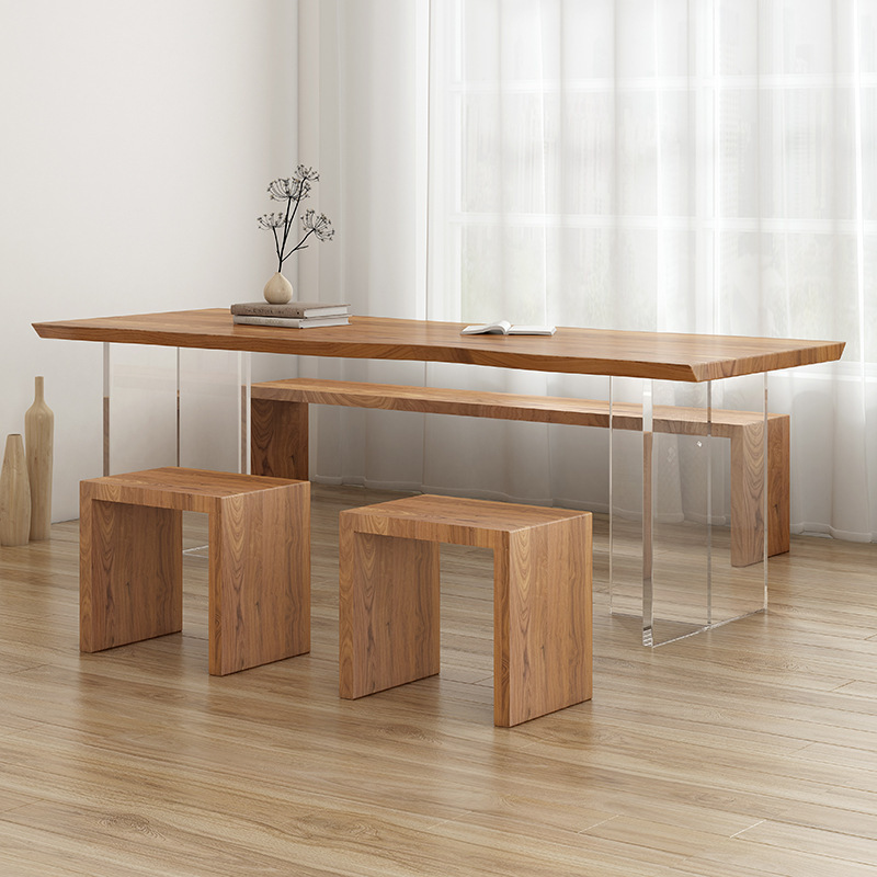 Nordic Luxury Acrylic Solid Wo - Tables ulasan dan harga