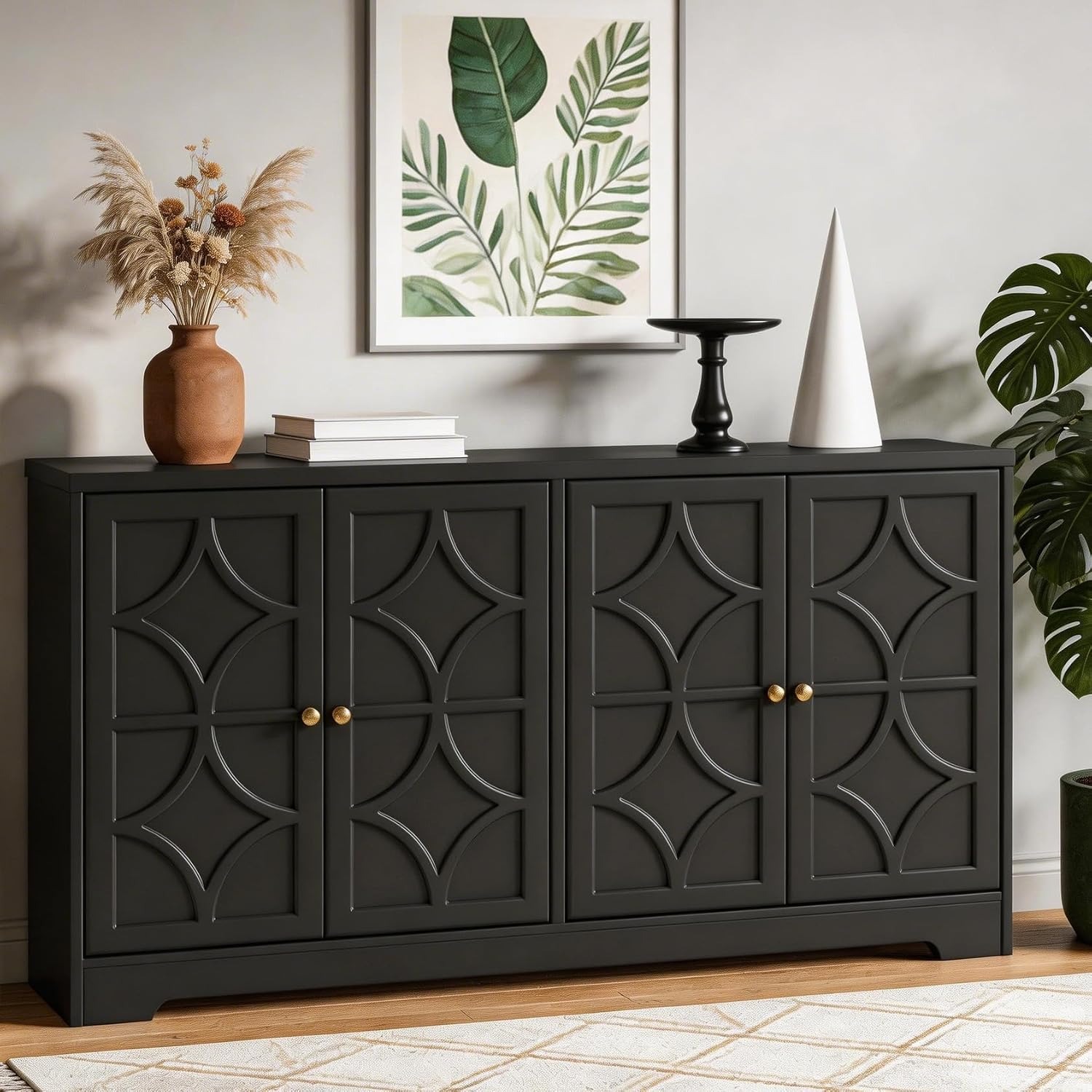 Sideboard Buffet Cabinet with  - Tables ulasan dan harga