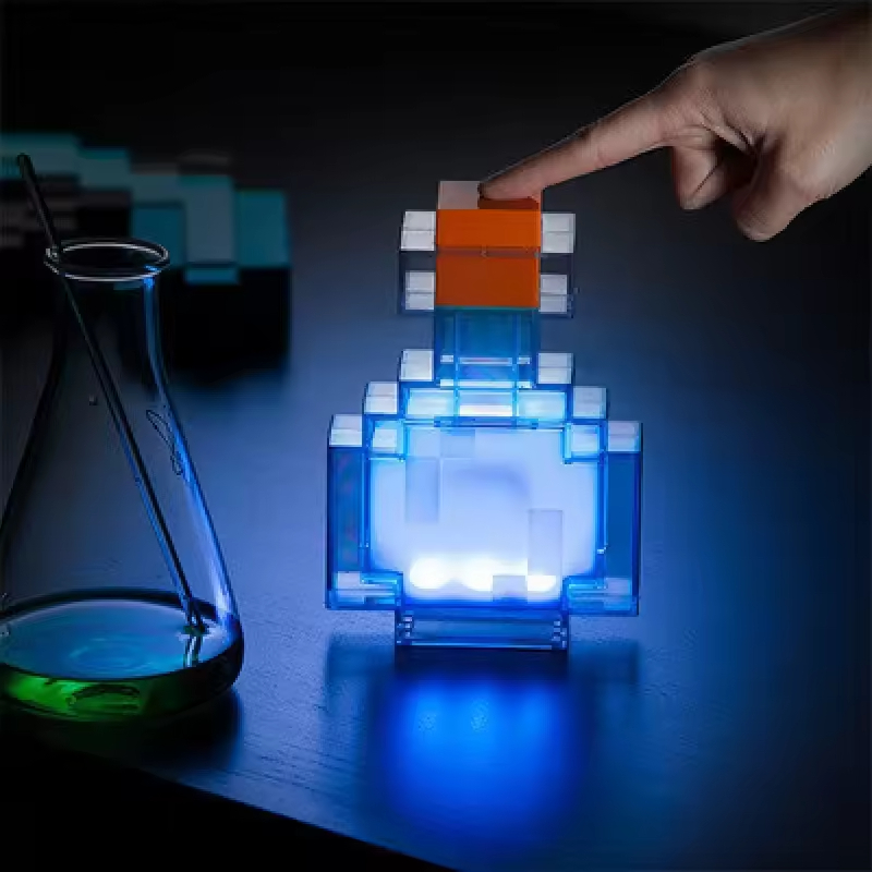 MC Game Potion Bottle Night Li - Floating Nightstand With Led Light ulasan dan harga